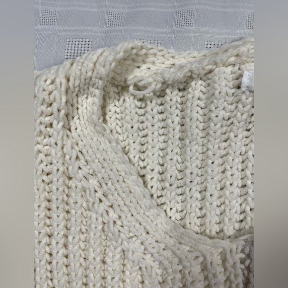 ALTAR’d State Sweater Colorblock Knit Cropped Pullover NWT Women’s Size Medium - Picture 13 of 14